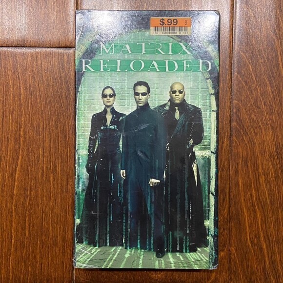 MATRIX RELOADED (VHS Tape, 2003) FACTORY SEALED! Keanu Reeves Wachowskis - Picture 2 of 5